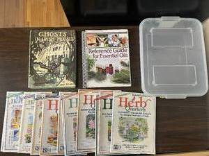 lot 325 image: Lot of Books and Magazines on Herbs and Essential Oils