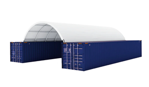 lot 304 image: Shipping Container Canopy Shelter, 20x40