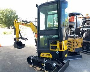 lot 212 image: 2024 AGT Enclosed Mini Excavator QH13R