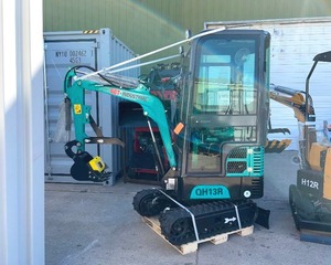 lot 215 image: 2024 AGT Enclosed Mini Excavator QH13R
