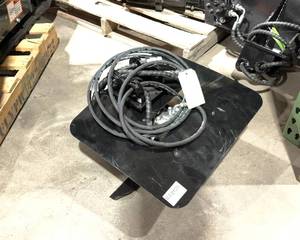 lot 195 image: Hedge Trimmer Mini Excavator Attachment  see photos