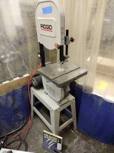 lot 45 image: Ridgid Band Saw Model BS14000, Olson Band Saw Blades