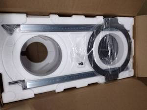 lot 94 image: (Box of 2) QSC AD-C6T Acoustic Design, 6.5 Two-way, foregroundbackground ceiling loudspeaker with 70100V transformers