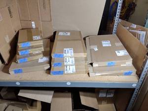 lot 152 image: (9) Chief by Legrand Proximity Component Storage Panels
