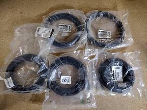 lot 171 image: Shure Coaxial Cable Monoprice coax Sennheiser Antenna cable
