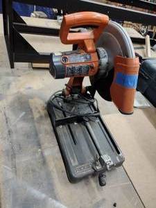 lot 119 image: Ridgid CM14500 14 cutoff  chop saw