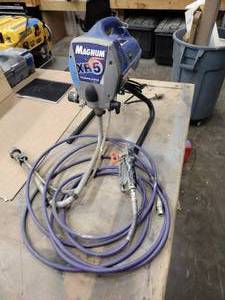 lot 116 image: Graco Magnum XR5 paint sprayer power-piston