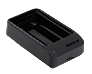 lot 100 image: (2) Shure SBC10-903 Single-Bay Charger for SB903 Battery, for use with SLX-D Series transmitter