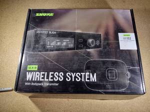 lot 9 image: Shure SLX-D Wireless System