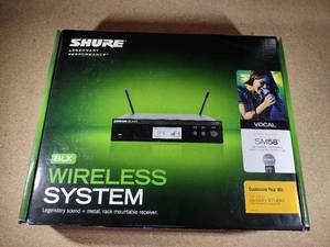 lot 19 image: Shure BLX Wireless Microphone System.
