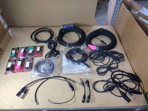lot 112 image: Cables, terminator sets, coaxial antenna cord and more