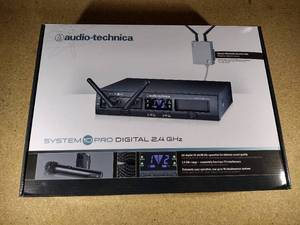 lot 22 image: Audio-Technica ATW-1302 System 10 PRO Digital Wireless Handheld Microphone System (2.4 GHz)