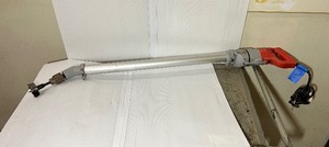 lot 85B image: Milwaukee heavy duty  long reach drill,  powers up