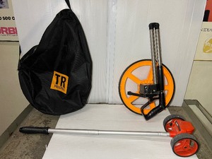 lot 214 image: TR Industrial 1-inch measuring Wheels TR88016 Crescent Lufkin 4-inch Dual Measuring Wheel