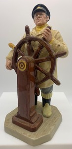 lot 43 image: ROYAL DOULTON Vintage 1973 The Helmsman Figurine