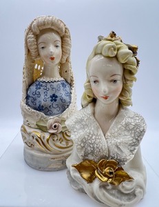 lot 161 image: Vintage CORDEY Female Figurines - Blondes - Qty 2