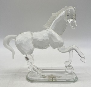 lot 168 image: SHANNON Crystal by GODINGER - Horse Crystal Sculpture MIB - Ireland
