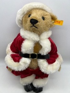 lot 192 image: STEIFF Mohair Jointed Teddy Bear Santa - Germany - Margaret Strong Museum
