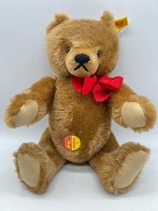 lot 194 image: STEIFF Mohair Jointed Teddy Bear - Germany - 021136 - with Original Paper Tags #1