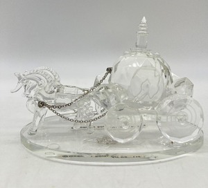 lot 167 image: SHANNON Crystal by GODINGER - Wedding Coach Crystal Sculpture MIB #2 - Ireland