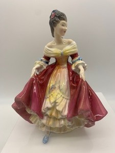 lot 273 image: Vintage ROYAL DOULTON Southern Belle Figurine
