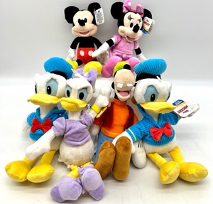 lot 248 image: DISNEY JUNIOR MICKEY MOUSE CLUB Stuffed Figures -QTY 6