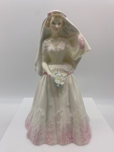 lot 296 image: Vintage ROYAL DOULTON The Bride Figurine