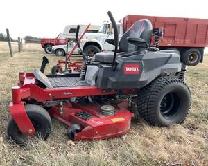 lot 77 image: Toro Zero Turn Lawnmower with 48 Inch Welded Deck