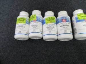 5- 100 ct 1000 mg Vitamin C ...