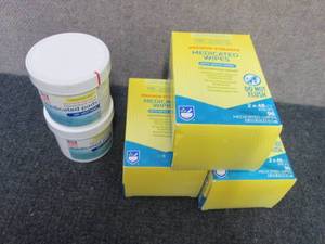 5 pks Medicated Wipes with Witch Ha...