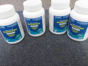 4-300 ct Ibuprofen 200 mg...