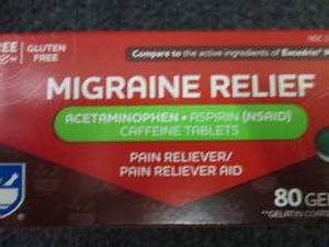 7- 80 ct Migraine Relief...