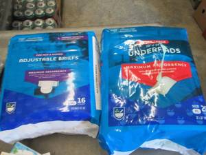 Adjustable Briefs, Underpads...