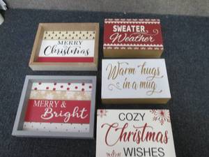 5 Holiday Dcor Items...