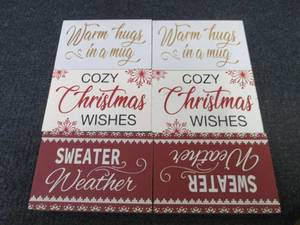 6 Holiday Dcor Items...