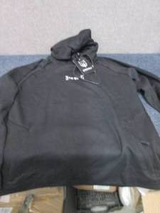 NWT Medium Gym Wolf Black Hooded Sw...