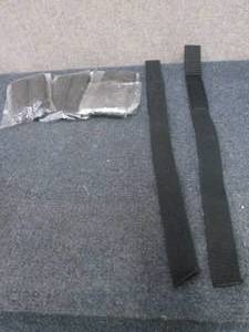 4- 2pks Black Gym Wolf Straps...