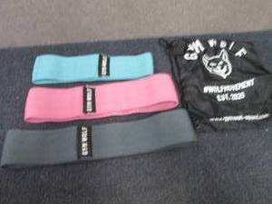 Set of 3 Gym Wolf Fabric Resistance...