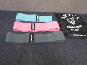 Set of 3 Gym Wolf Fabric Resistance...