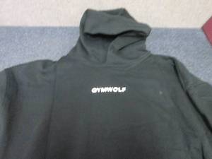 Large Black Gym Wolf Sweatshirt...