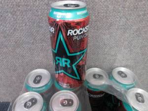12pk- 16 oz Cans Rockstar Punched W...