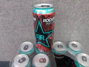 12pk- 16 oz Cans Rockstar Punched W...