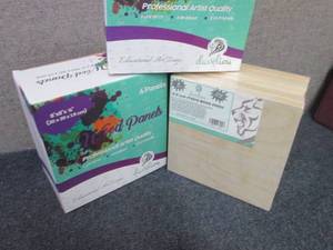 2 packs-8�x8� Wood Canvas Boards ...