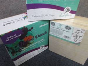 2 packs-8�x8� Wood Canvas Boards ...