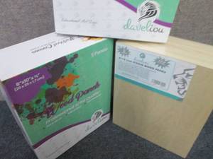 2 packs-8�x10� Wood Canvas Boards...