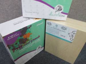 2 packs-8�x10� Wood Canvas Boards...