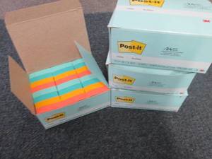 4- Cabinet Packs Post-it Mini Notes...