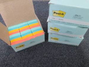 4- Cabinet Packs Post-it Mini Notes...