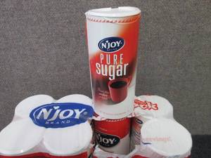 8- 22 oz Njoy Pure Sugar Retail $26...