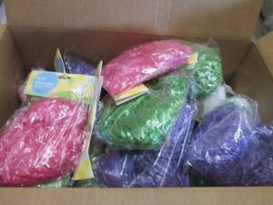 Box of Easter Grass & Eggs...
